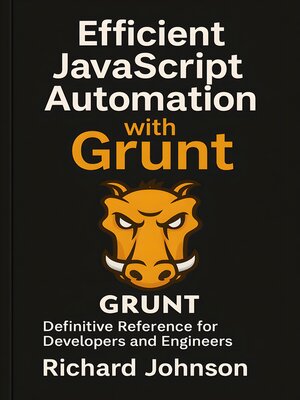 cover image of Efficient JavaScript Automation with Grunt